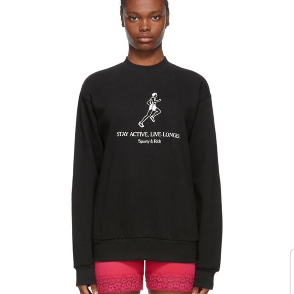 SPORTY & RICH SWEATSHIRT - Picture 2 of 5